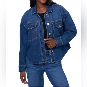 Edited by Remi Bader Blue Denim Top